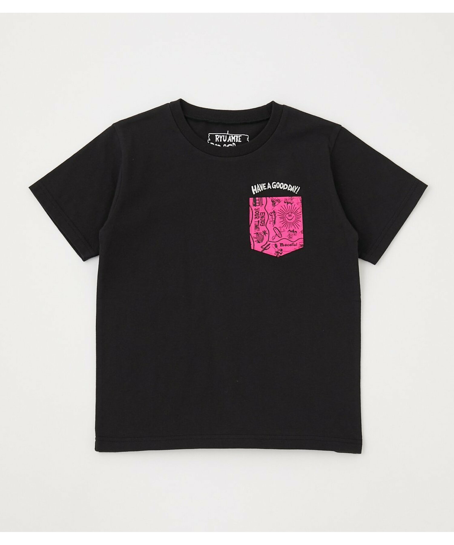 キッズRYU AMBE POCKET Tシャツ